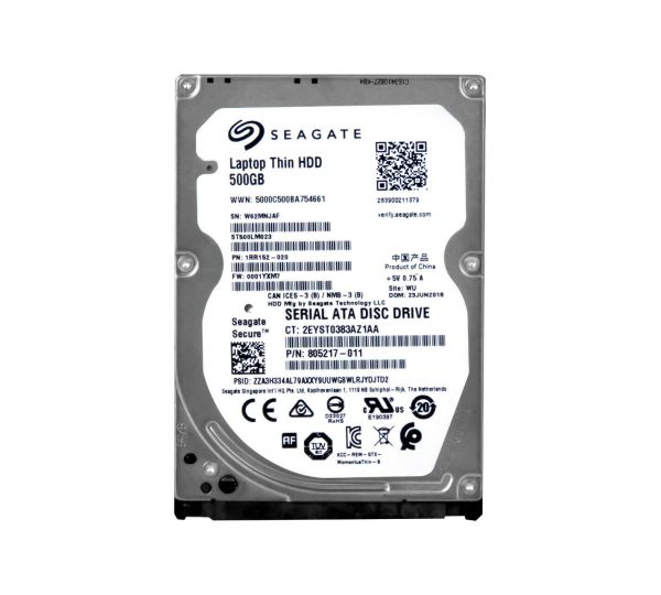 ST500LM023 Seagate 500GB 7200RPM SATA 6Gb/s 32MB Cache 2.5-inch Hard Drive