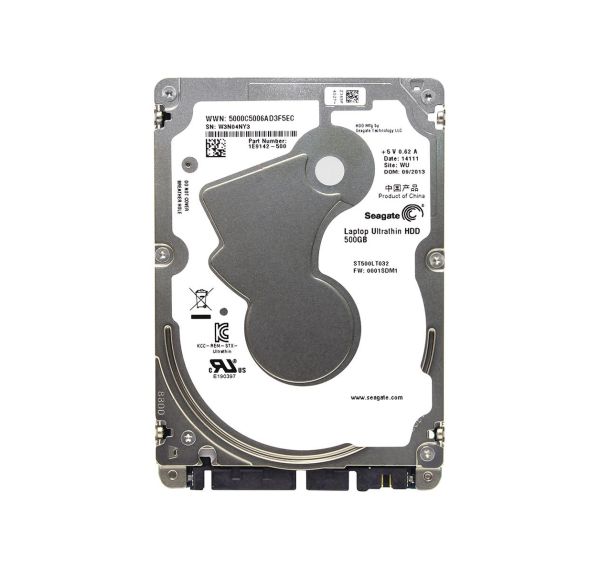ST500LT032 Seagate MobileMax 500GB 5400RPM SATA 6Gb/s 16MB Cache 2.5-inch Hard Drive