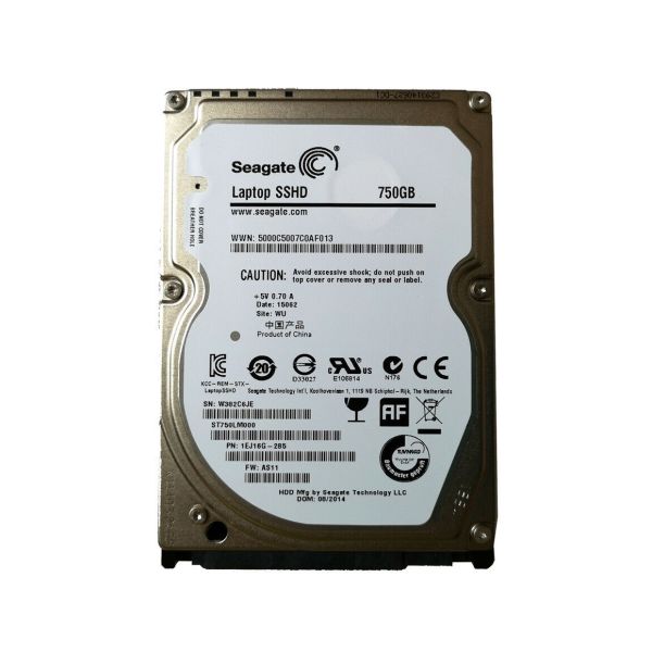 ST750LM000 Seagate 750GB 5400RPM SATA 6Gb/s 2.5-inch Hard Drive