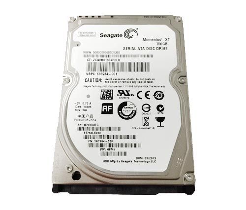 ST750LX003 Seagate Momentus XT 750GB 7200RPM SATA 6Gb/s 32MB Cache 8GB Single-Level-Cell 2.5-inch Hybrid Hard Drive