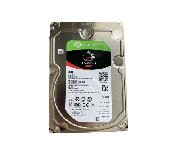 ST8000VN0022 Seagate IronWolf 8TB 7200RPM SATA 6Gb/s 256MB Cache 3.5-inch Hard Drive