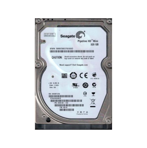 ST9320328CS Seagate Dell 320GB SATA 2.5-inch 5400RPM 9.5mm Laptop Hard Drive