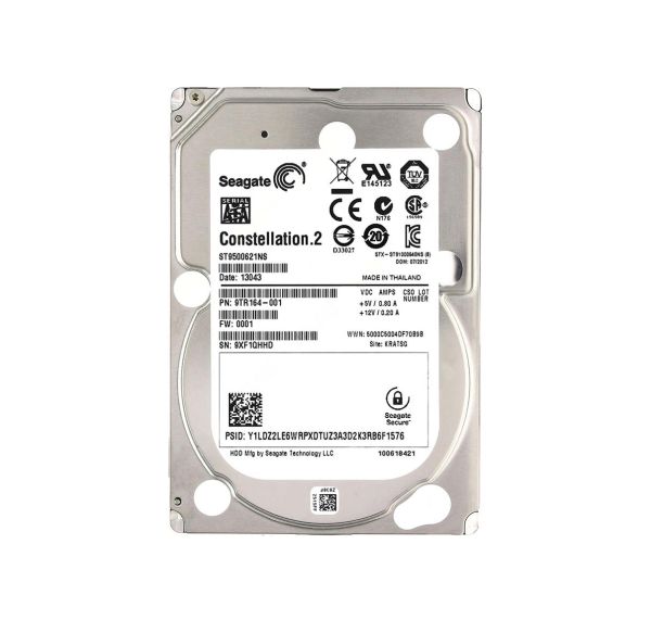 ST9500621NS Seagate Constellation.2 500GB 7200RPM 2.5-inch 64MB Cache SATA 6Gb/s Hard Drive