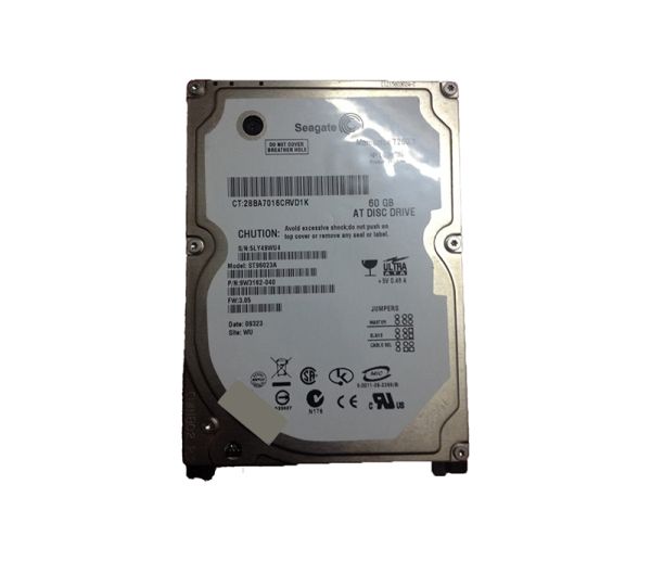 ST96023A Seagate Momentus 60GB 7200RPM EIDE Laptop 8MB Cache DMA/ATA-100 Hard Drive