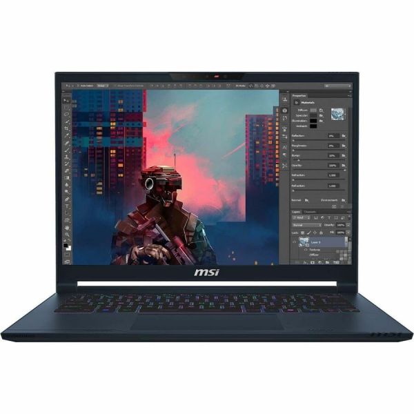 STEALTH14A1089 MSI Stealth AI 14 in 120Hz OLED Gaming Laptop, Intel Core Ultra9-185H, RTX 4070, 64GB, 1TB SSD Win 11PRO