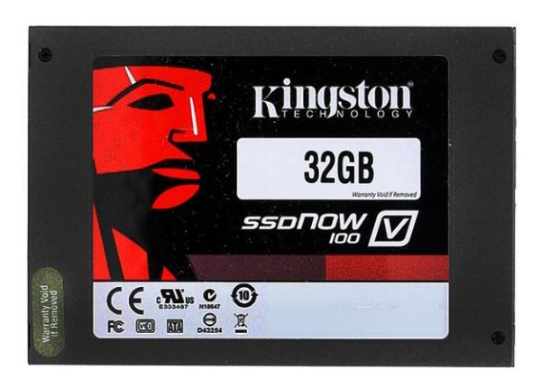 SV100S2/32G Kingston Technology SSDNow V100 32GB 2.5-inch SATA/300 Internal Solid State Drive