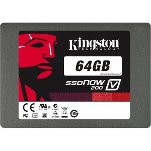 SV200S37A/64G Kingston Technology SSDNow V200 64GB 2.5-inch SATA/600 Internal Solid State Drive