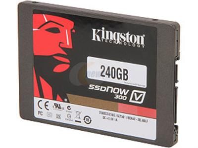 SV300S37A/240G Kingston Technology Ssdnow V300 240GB SATA 6GB/s 2.5-inch Internal Stand Alone Solid State Drive