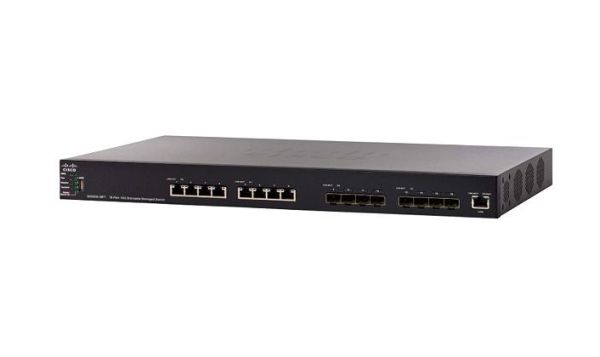 SX550X-16FT-K9-EU Cisco 16 x Ports 10GBase-T Layer 2 Managed Rack Mountable Gigabit Ethernet Switch
