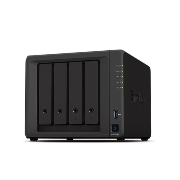 DS420+ Synology NAS DiskStation DS420+(Diskless),4-Bay 2G DDR4