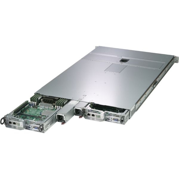 SYS-1029TP-DTR Supermicro TwinPro SuperServer - 1U - 2 Nodes - Dual Intel Xeon Scalable Processors - up to 4TB Memory