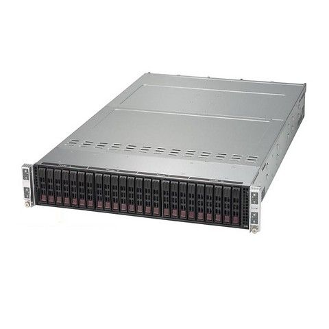 SYS-2028TR-H72R Supermicro Twin 2U Barebone Four Hot-pluggable Nodes Dual Intel Xeon Processor E5-2600 v4/v3 Family