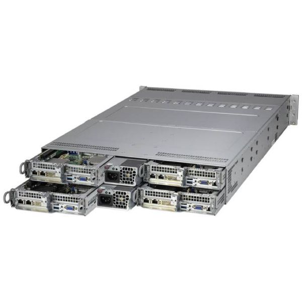 SYS-620TP-HTTR Supermicro Twin SuperServer - 2U - 4 nodes - Dual Intel Xeon Scalable Processors - up to 4TB memory