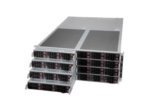 SYS-F511E2-RT Supermicro FatTwin SuperServer - 4U - 8 nodes - Single Intel Xeon Scalable Processors - up to 4TB memory