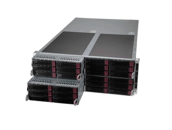 SYS-F620P3-RTBN Supermicro FatTwin SuperServer - 4U - 4 nodes - Dual Intel Xeon Scalable Processors - up to 4TB memory