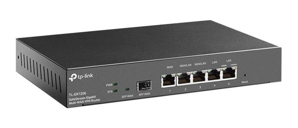 TL-ER7206 TP-Link SafeStream Gigabit Multi-WAN VPN 6 Ports Router