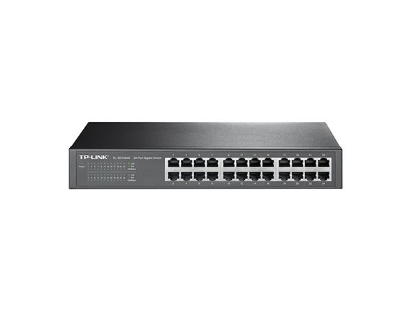 TL-SG1024D TP-LINK TL-SG1024D 24-Port Gigabit Desktop/Rackmount Switch