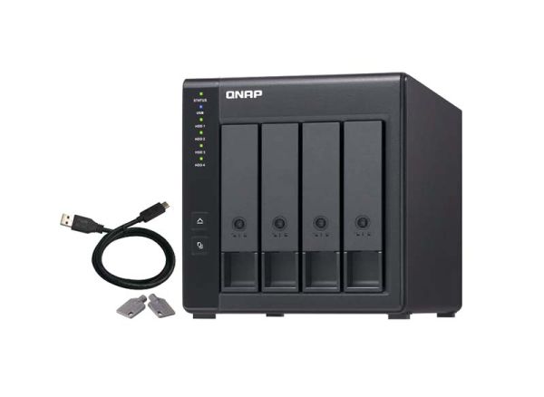 TR-004 QNAP USB 3.0 RAID 4 x HDD Supported Serial ATA/600 Controller RAID Supported