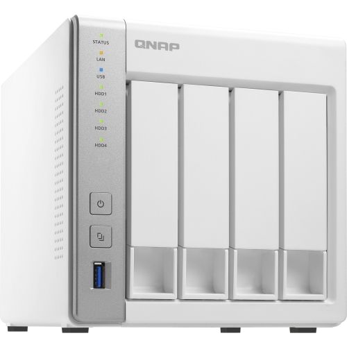 TS-431P-US QNAP Alpine AL-212 1.7GHz/ 1GB RAM/ 2GbE/ 4SATA3/ USB3.0/ 4-Bay Tower NAS