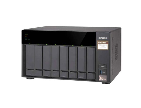 TS-873-4G QNAP NAS Tower Ethernet LAN Black RX-421ND