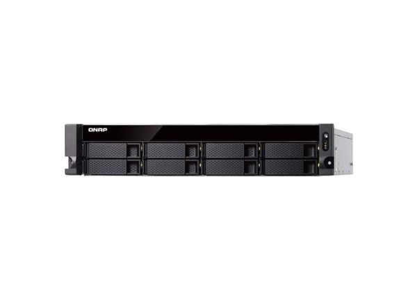 TS-883XU-RP-E2124-8G QNAP NAS Rack (2U) Ethernet LAN Black E-2124
