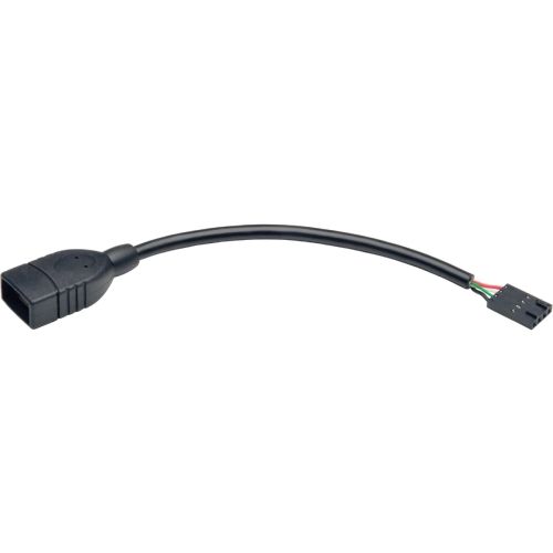 U024-06N-IDC Tripp Lite 15.24cm USB 2.0 A Female to USB Motherboard 4 Pin IDC Header Cable