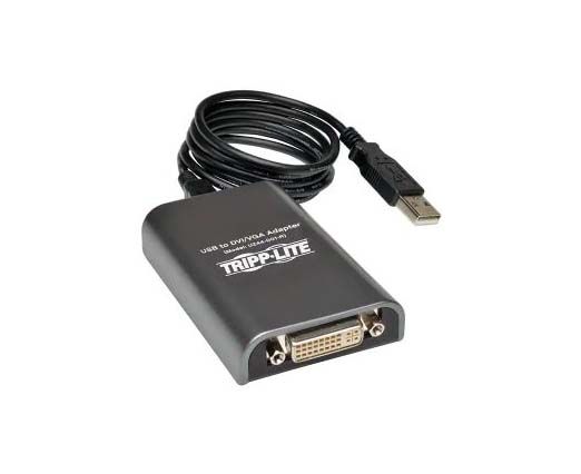 U244-001-R Tripp Lite video cable adapter Micro USB Type-A DVI-I Anthracite