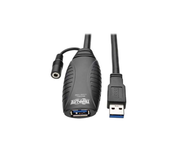 U330-15M Tripp Lite USB cable USB 3.2 Gen 1 (3.1 Gen 1) USB A Black
