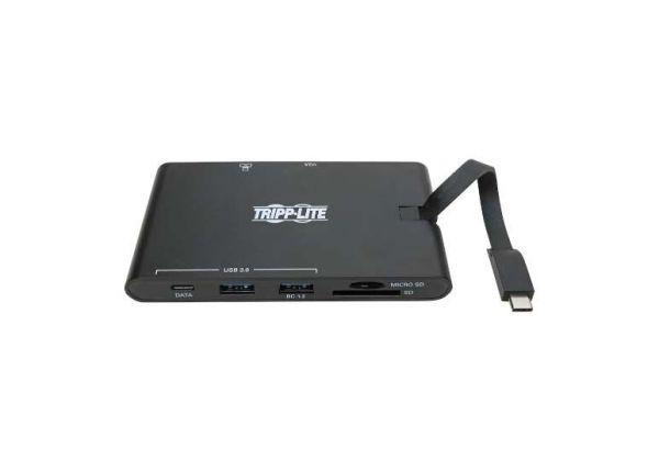 U442-DOCK3-B Tripp Lite notebook dock/port replicator Wired USB 3.2 Gen 2 (3.1 Gen 2) Type-C Black