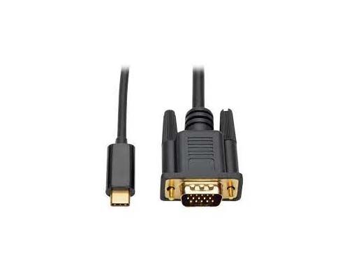 U444-003-V Tripp Lite 0.91m USB Type-C (USB-C) to VGA Adapter Cable M/M, 1920 x 1200 (1080p)
