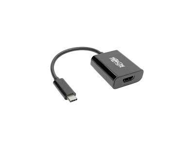 U444-06N-HDB-AM Tripp Lite video cable adapter 0.15 m HDMI Type A (Standard) USB Type-C Black