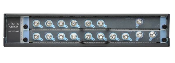 UBR7225VXR Cisco 3 x 1000Base-T Ports + 3 x SFP (mini-GBIC) 2U Rack-mountable Universal Broadband Router Chassis