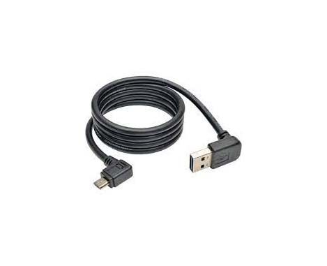 UR05C-003-UARB Tripp Lite 3ft Dedicated Reversible USB Charging Cable (Up / Down Angle Reversible A to Right Angle 5-Pin Micro B) Black