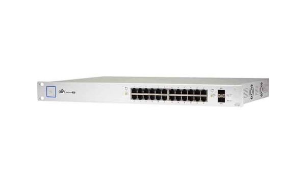 US-24-250W Ubiquiti UniFi Managed PoE+ Gigabit 24 Port Switch with SFP (250W)