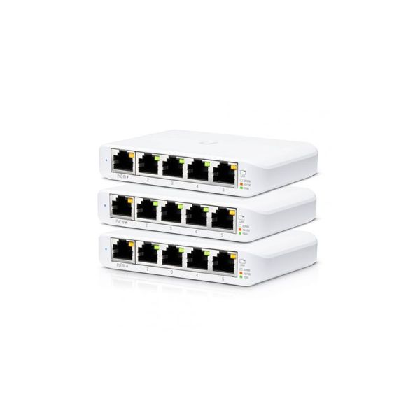USW-FLEX-MINI-3 Ubiquiti Switch Flex Mini 5-Ports Gigabit Layer 2 Switch
