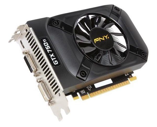 VCGGTX750T2XPB-OC PNY Technology Gforce Gtx 750ti Oc 2GB GDDR5 SDRAM Dual Dvi Video Card without Cable