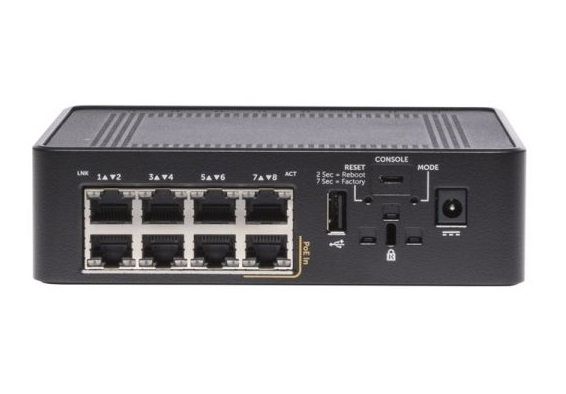 VDHXG Dell Networking X-Series X1008 8 x Ports 10/100/1000Base-T Layer 2 1U Rack-mountable Gigabit Ethernet Network Switch