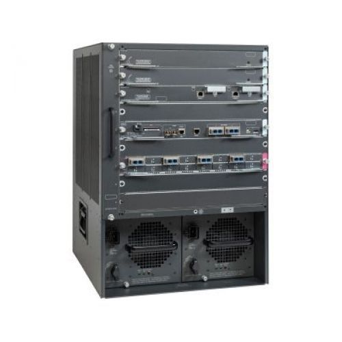 VS-C6509E-S2T-6816 Cisco Catalyst 6500 Series WS-C6509-E 9 x Expansion Slots 14U Rack-mountable Layer 3 Managed Network Switch Chassis