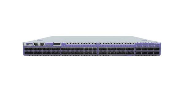 VSP7400-48Y-8C-AC-F Extreme Networks ExtremeSwitching VSP7400 48-port 1/10/25Gbps SFP and 8-port 100 Gbps QSFP Switch with AC PSU (Front to Back Airflow)
