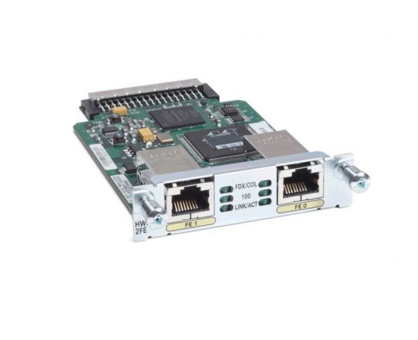 VWIC2-2MFT-T1/E1 Cisco 2 x Ports T1/E1 Multiflex Trunk Voice/WAN Interface Card