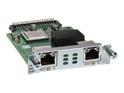 VWIC3-2MFT-G703-RF Cisco Third-Generation 2-Port G.703 Multiflex Trunk Voice/WAN Interface Card - expansion module - 2 ports