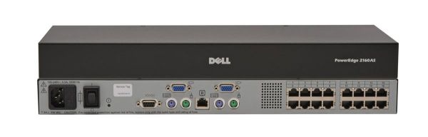 W7941 Dell PowerEdge 2160AS 16 x Ports PS/2 USB KVM Console Switch