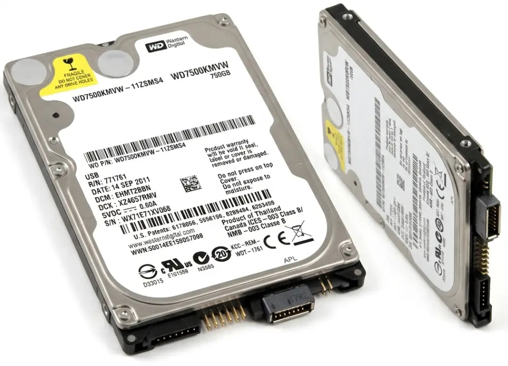  Western Digital 750GB USB 3.0 Hard Drive