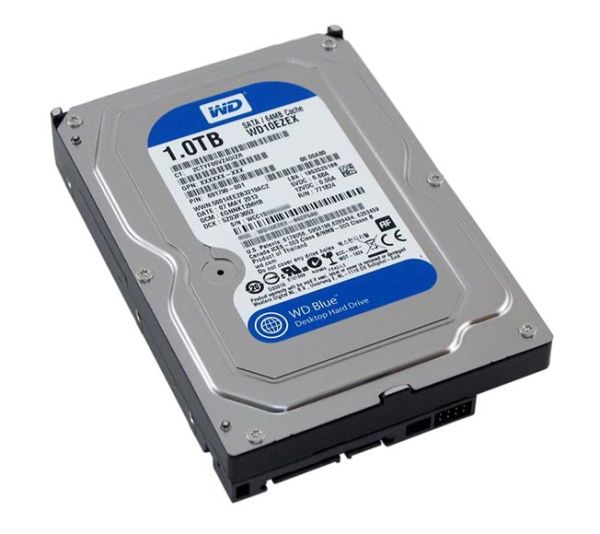 WD10EZEX Western Digital Blue 1TB 7200RPM SATA 6Gb/s 64MB Cache 3.5-inch Hard Drive