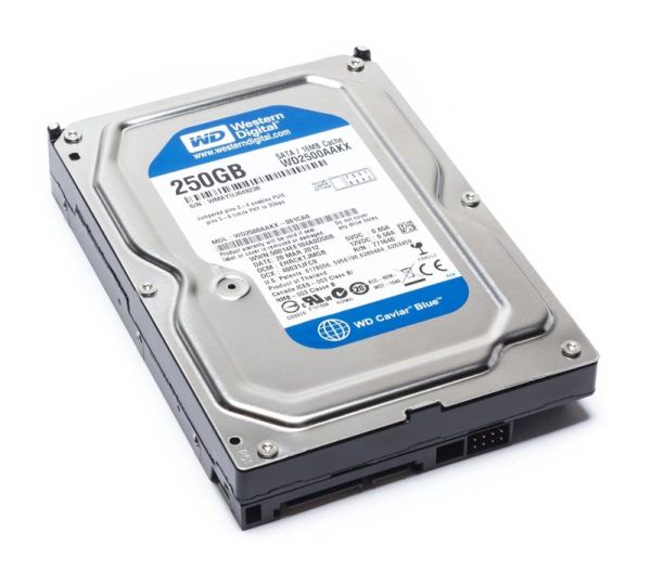 WD2500AAKX Western Digital Caviar Blue 250GB 7200RPM SATA 6Gb/s 16MB Cache 3.5-inch Hard Drive