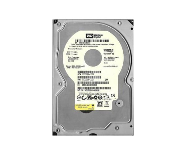 WD2500JS-60NCB1 Western Digital Caviar SE 250GB 7200RPM SATA 3Gb/s 8MB Cache 3.5-inch Hard Drive