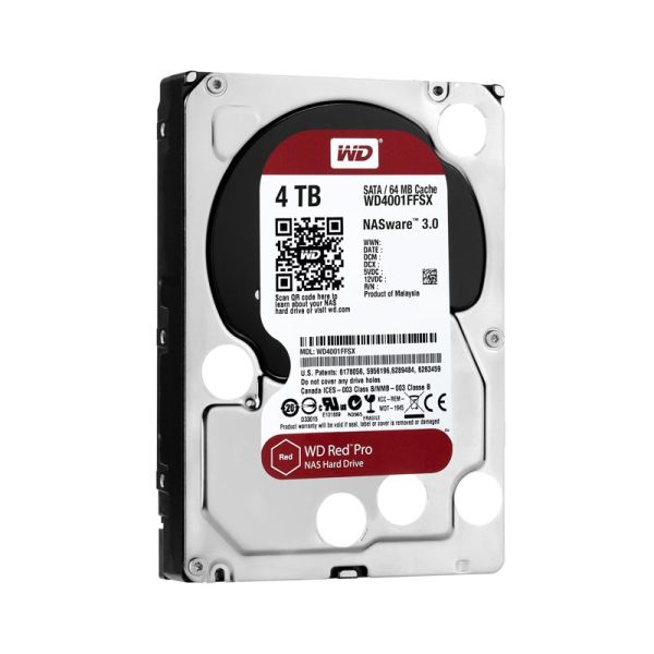 WD4001FFSX Western Digital Red Pro 4TB 7200RPM SATA 6Gb/s 64MB Cache 3.5-inch Hard Drive