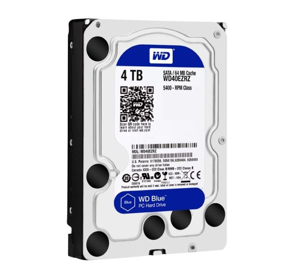 WD40EZRZ Western Digital Blue 4TB 5400RPM SATA 6Gb/s 64MB Cache 3.5-inch Hard Drive