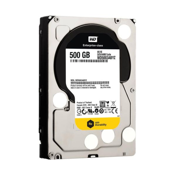 WD5003ABYZ-011FA0 Western Digital Re 500GB 7200RPM SATA 6Gb/s 64MB Cache 3.5-inch Hard Drive