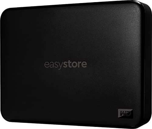 WDBAJP0050BBK-WESN WD Easystore 5TB External USB 3.0 Portable Hard Drive